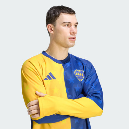 Camiseta Prepartido Boca 26/27 Manga Larga